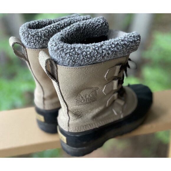 Sorel Black and Tan Winter Boots - Picture 8 of 8